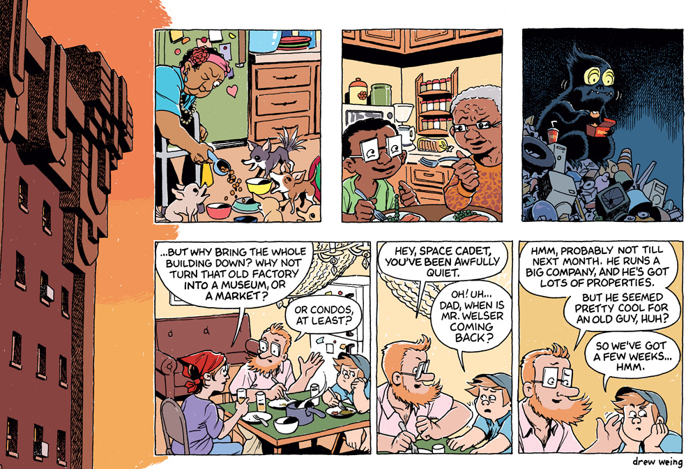 There's at least nine or ten stories in the Bellwether.