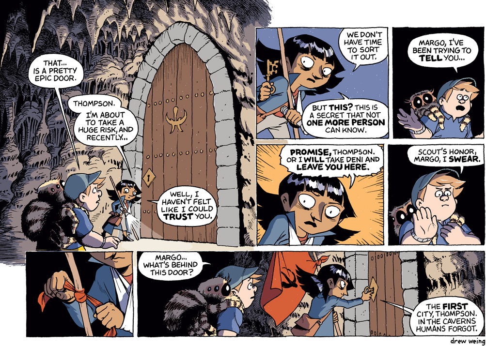 What's behind door #1? Let's make a deal. 