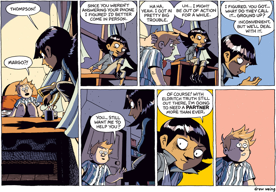 Margo has never been ground up. 